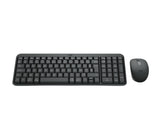 Logitech ERGO MK250 Combo tastatur Mus inkluderet Universel RF trådløs + Bluetooth AZERTY Fransk Grafit