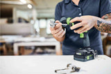 Festool QUADRIVE TPC 18/4 I-Basic 3600 rpm Nøglefri 1,9 kg Sort, Blå