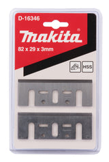 Makita D-16346 høvl kniv 2 stk 82 mm