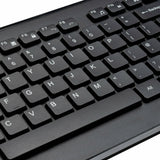 Targus AKM610NO tastatur Mus inkluderet Universel RF trådløst QWERTY Nordisk Sort