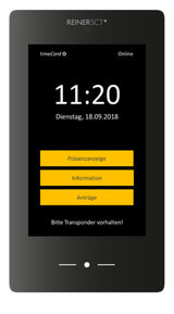 Reiner SCT timeCard Terminal 3 Sort