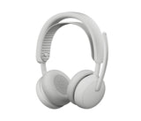 Logitech Zone Wireless 2 ES Headset Kabel & trådløs Opkald/musik USB Type-C Bluetooth Hvid