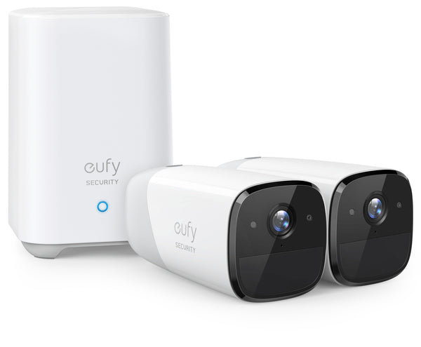 Eufy eufyCam 2 Pro Kugle (form) IP-sikkerhedskamera Indendørs & udendørs 2048 x 1080 pixel Væg