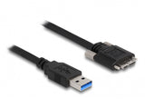 DeLOCK 87800 USB-kabel USB 3.2 Gen 1 (3.1 Gen 1) 2 m USB A Micro-USB B 5 Gbit/sek. Sort
