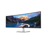 DELL UltraSharp U4924DW computerskærm 124,5 cm (49") 5120 x 1440 pixel 5K Ultra HD LCD Sort, Sølv