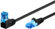 Goobay 51528 netværkskabel Sort 0,5 m Cat6a U/UTP (UTP)