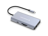 Conceptronic DONN20G dockingstation Ledningsført USB 3.2 Gen 1 (3.1 Gen 1) Type-C Grå