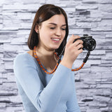 Hama Braid 120 strop Digitalt kamera Nylon Blå, Orange