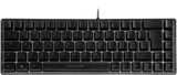 Deltaco Gaming DK240, Mini RGB Membran 60 % tastatur, halvgennemsigtigt etui, sort