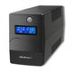 Qoltec Monolith UPS-enhed Dobbeltkonvertering (online) 0,85 kVA 480 W 2 AC stikkontakt(er)