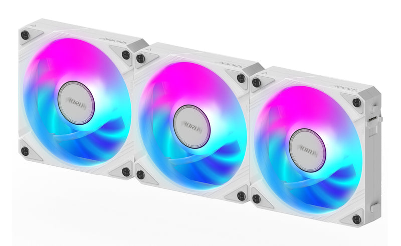 GIGABYTE AORUS EZ CHAIN FAN 120 ICE Bundkort Ventilator 12 cm Hvid 1 stk