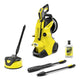 Kärcher K 4 Premium Power Control Flex Home højtryksrenser Stående Elektrisk 420 l/t 1800 W Sort, Gul
