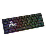 Savio BLACKOUT X2 BLUE tastatur Spil USB QWERTY US International Sort