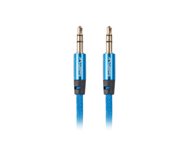 Lanberg CA-MJMJ-10CU-0030-BL lydkabel 3 m 3.5mm Blå