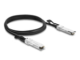 DeLOCK 84243 InfiniBand og fiberoptisk kabel 3 m QSFP+ Twinax Sort