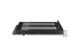 Icy Dock MB842MP-B drevkabinet SSD kabinet Sort, Sølv M.2