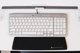 BakkerElkhuizen Trapezium Ergo Wrist Rest Compact håndledsstøtte Plast, Gummi, Tekstil Sort