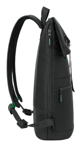 Rivacase Gremio rygsæk City backpack Sort Polyester, Genanvendt polyethylenterephthalat (rPET)