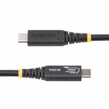 StarTech.com 1M-40G-USB4-CABLE USB-kabel USB4 Gen 3x2 USB C 40 Gbit/sek. 240 W Sort