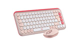 Logitech Pop Icon Combo tastatur Mus inkluderet Universel Bluetooth QWERTY US International Rose