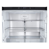 LG InstaView GMG960EVJE side-by-side køle-fryseskab Fritstående 638 L Sort