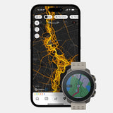 Suunto SS050860000 Smartwatch og sportsur 3,56 cm (1.4") Dot matrix 49 mm 280 x 280 pixel Berøringsskærm Titanium GPS (satellit)