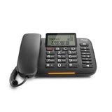 Gigaset DL380 Analog telefon Nummervisning Sort