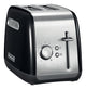 KitchenAid 5KMT2115EOB 5 2 skive(r) 1100 W Sort, Rustfrit stål