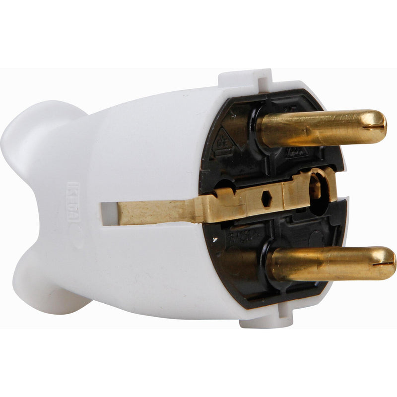 Kopp 175702000 strømstik Type E/F Hvid 2P