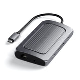 Satechi ST-U4MA3M dockingstation USB Type-C Grå