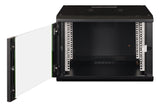 Digitus DN-19 07U-6/6-SW stativ 7U Vægmonteret stativ Sort