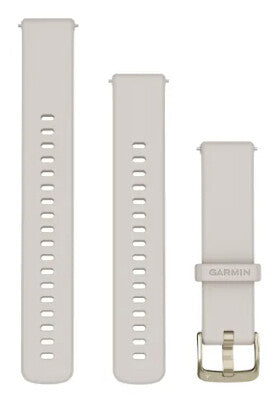 Garmin 010-13256-04 Smart bærbart (wearable) tilbehør Rem Hvid Silikone