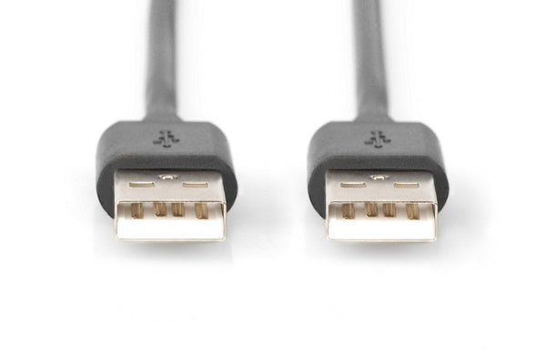 Digitus AK-300101-010-S USB-kabel USB 2.0 1 m USB A Sort