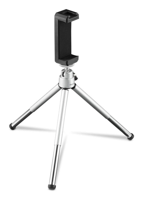 Hama Fancy 2in1 kamerastativ Smartphone/digitalt kamera 3 ben Sølv