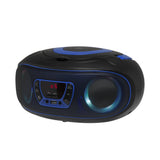 Denver TCL-212BT BLUE Sort, Blå Bærbar CD-afspiller