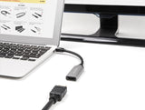 DeLOCK 64331 videokabel adapter 0,15 m Mini DisplayPort HDMI Sort, Grå