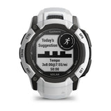 Garmin Instinct 2X Solar 2,79 cm (1.1") MIP 50 mm Digital 176 x 176 pixel Berøringsskærm Hvid GPS (satellit)