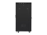 Lanberg FF01-8037-12BL stativ 37U Fritstående reol Sort