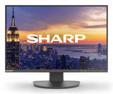 Sharp MultiSync EA242W computerskærm 61 cm (24") 1920 x 1200 pixel Fuld HD LCD Sort