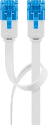 Goobay 96369 netværkskabel Hvid 10 m Cat6a U/UTP (UTP)