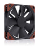 Noctua NF-F12 industrialPPC-3000 PWM Computerkabinet Ventilator 12 cm Sort, Brun