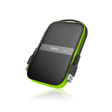 Silicon Power Armor A60 ekstern harddisk 5 TB 2.5" Micro-USB B 3.2 Gen 1 (3.1 Gen 1) Sort, Grøn