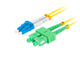 Lanberg FO-LUSA-SD11-0020-YE InfiniBand og fiberoptisk kabel 2 m SC LC LC/SC Gul