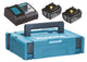 Makita 198116-4 ledningsfrit batteri / ledningsfri oplader Batteri- og opladersæt