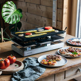 Rommelsbacher RCP 1800 raclette grill 1800 W Rustfrit stål