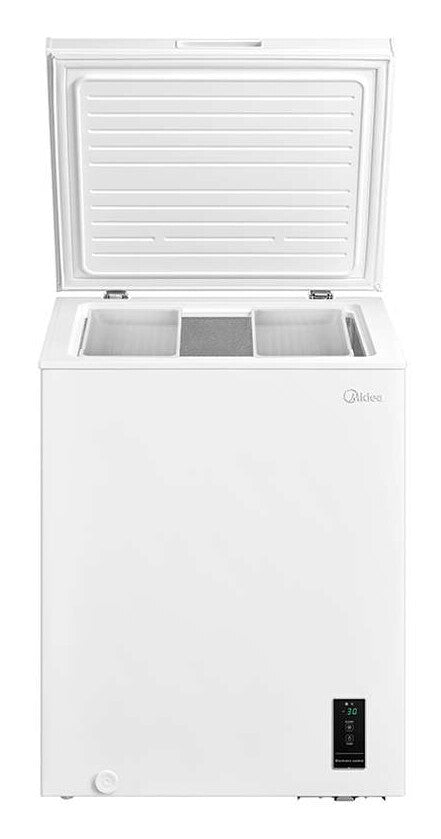 Midea MDRC207FEE01 fryser Stående fryser Fritstående 142 L Hvid