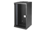 Digitus DN-49105 stativ 12U Vægmonteret stativ Sort