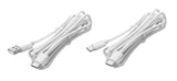 Deltaco Kablet lavprofil aluminiums tastatur med belysning og dual USB-A & USB-C forbindelse