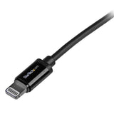 StarTech.com USBLT1MB Lightning kabel 1 m Sort