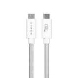 HYPER HyperDrive Next USB-kabel USB4 Gen 3x2 1,2 m USB C 40 Gbit/sek. 240 W Hvid